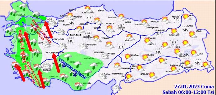 Meteoroloji'den uyarı: Sağanak vuracak!