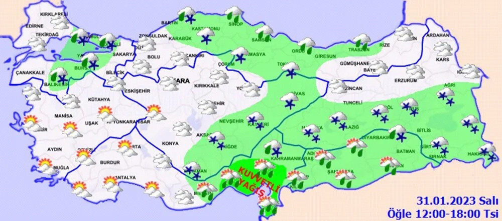 Meteoroloji'den bu illerde yaşayanlara sarı kodlu uyarı!