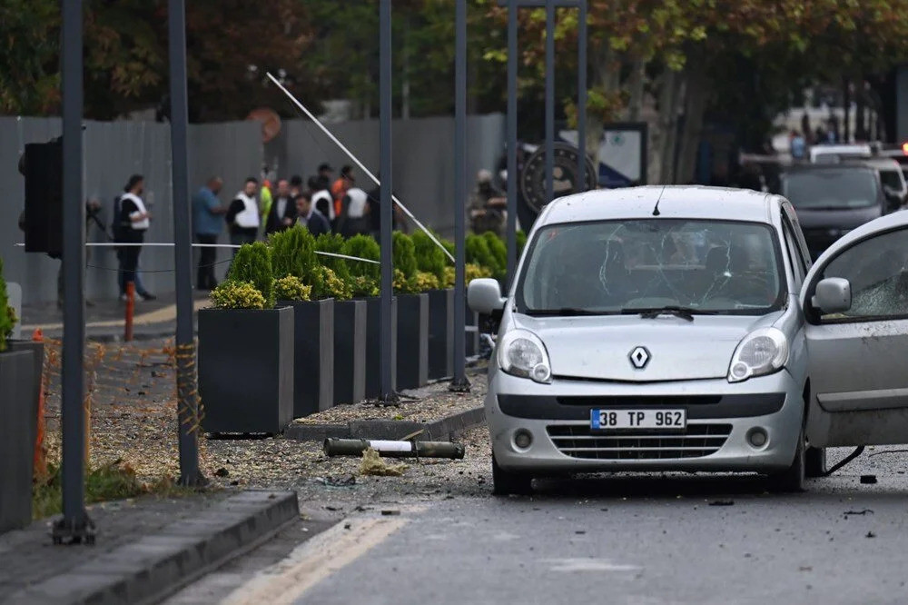 Canlı bomba saldırısından kareler 