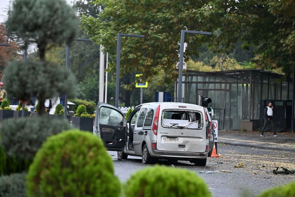 Canlı bomba saldırısından kareler 