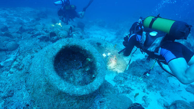 Antalya-Mersin kıyılarında 15 gemi batığı bulundu!