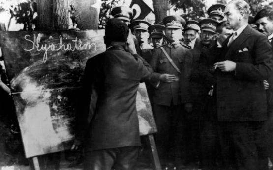 Mustafa Kemal Atatürk'ün portresi: İşte Ata'nın gençlere son selamı...