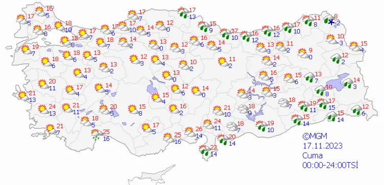 Meteoroloji tarih verdi: Soğuk hava ve yağışlar kapıda!