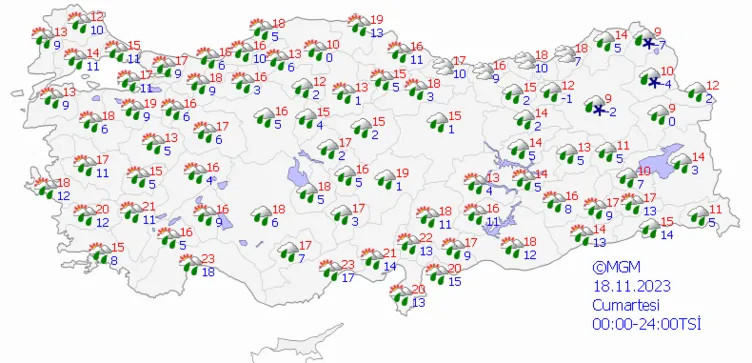 Meteoroloji tarih verdi: Soğuk hava ve yağışlar kapıda!