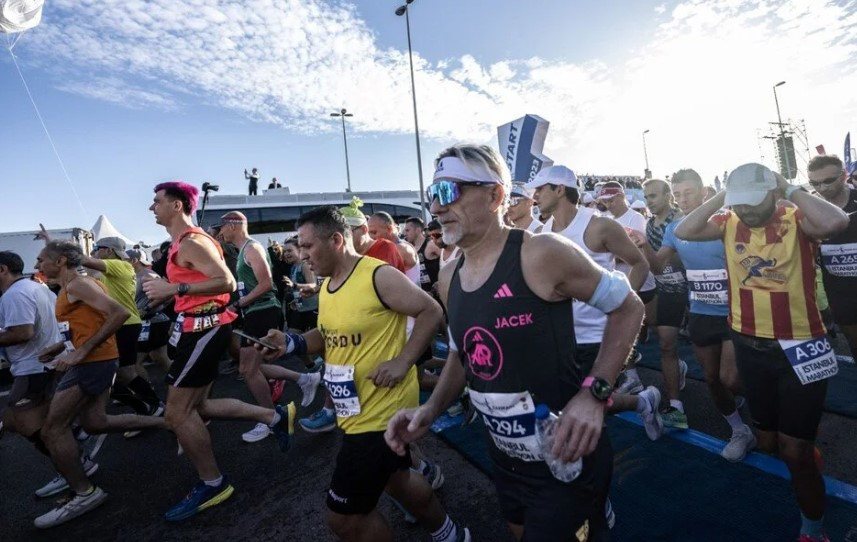 İstanbul Maratonu'ndan muhteşem kareler