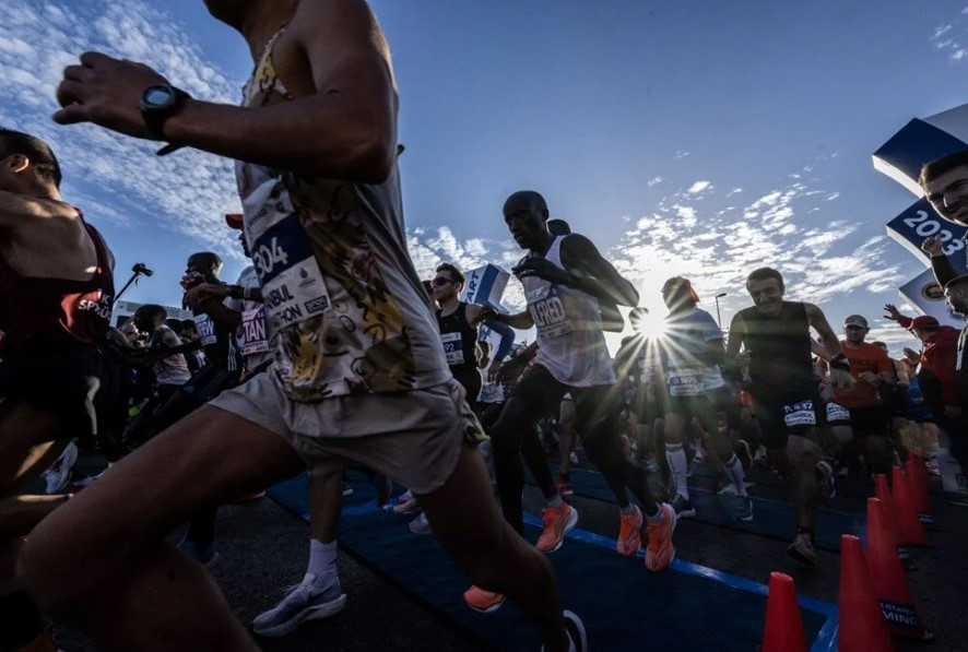 İstanbul Maratonu'ndan muhteşem kareler