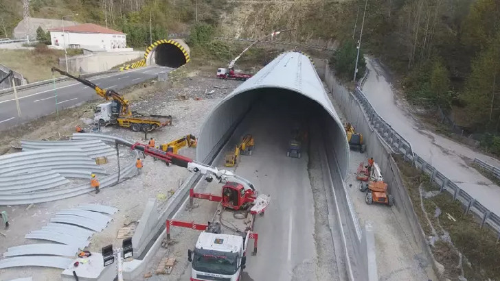 Çalışmalar tamamlandı: Bolu Dağı Tüneli yeniden hizmete açılıyor!