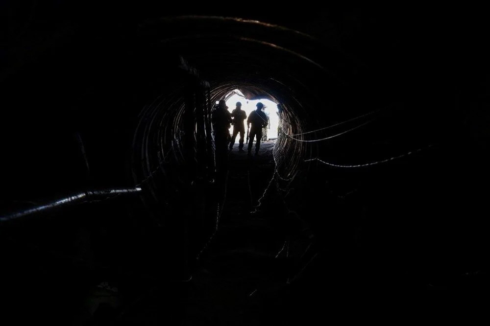 İsrail sınırının hemen dibinde: Devasa Hamas tünelleri!