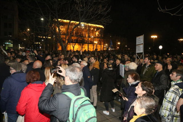 Sırbistan'da protestoların 9. günü: Halk sokakta!