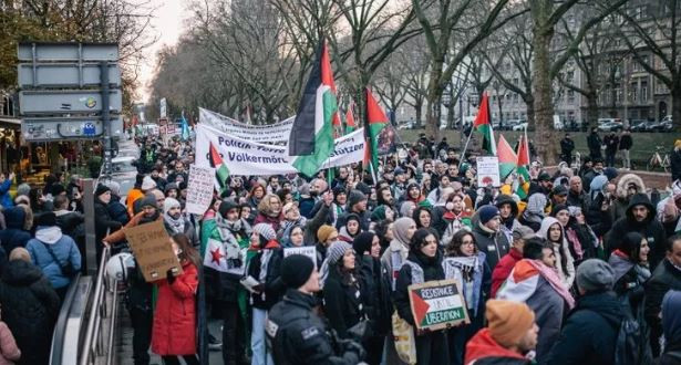 Beyaz Saray önünde İsrail protestosu