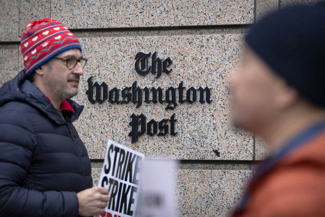 1970'lerden sonra ilk: Washington Post çalışanları grevde!