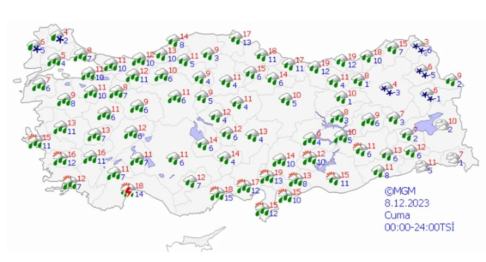 Meteoroloji uyardı: Hafta sonu hava daha da soğuyacak!