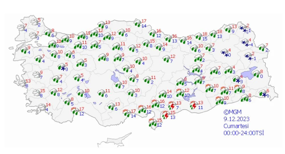 Meteoroloji uyardı: Hafta sonu hava daha da soğuyacak!