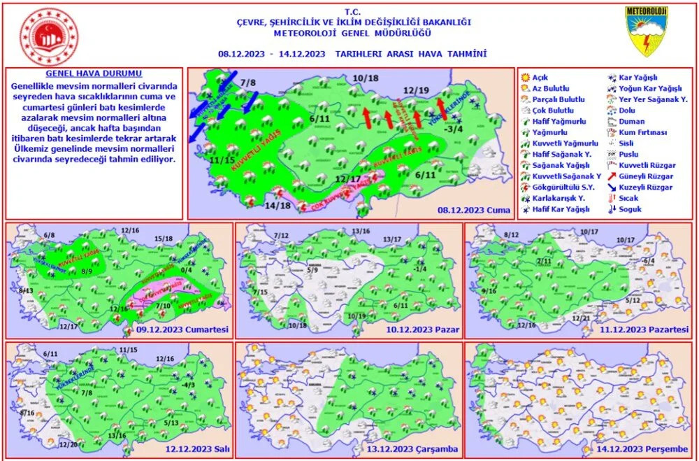 Meteoroloji uyardı: Hafta sonu hava daha da soğuyacak!