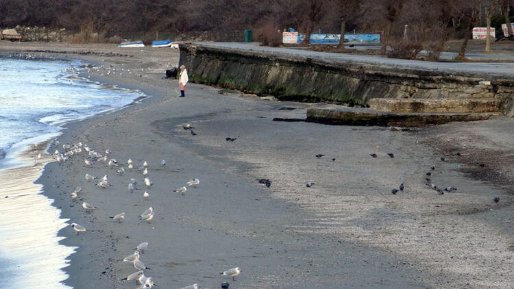 İstanbul'da korkutan görüntü: Deniz metrelerce çekildi!