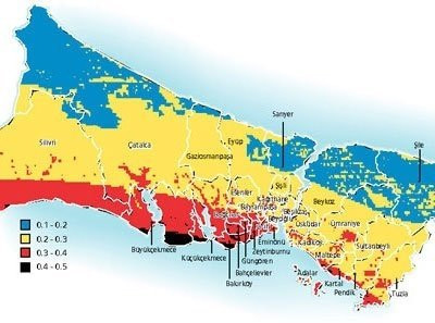 İstanbul diri fay hattı haritası: Bu ilçeler risk altında!