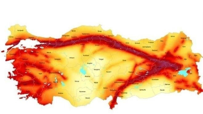 İstanbul diri fay hattı haritası: Bu ilçeler risk altında!