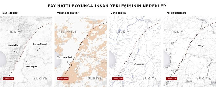 Kırılan fay o ülkelerin büyüklüğü ile karşılaştırıldı!