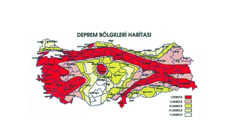 Türkiye deprem haritası güncellendi: 45 il, 110 ilçede diri fay var!