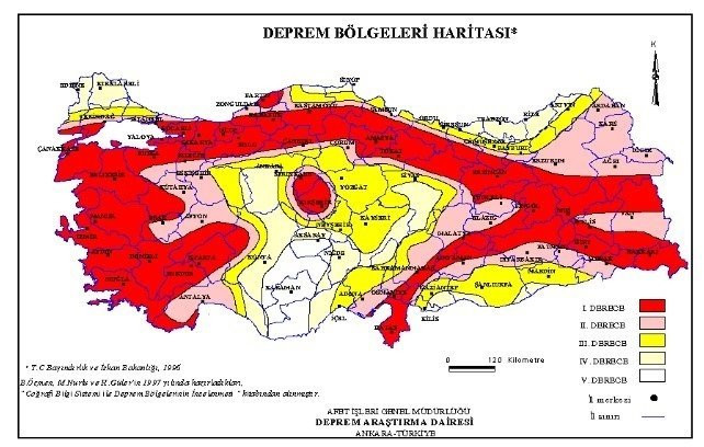 En net diri fay haritası: İşte 3 derecede deprem riski taşıyan yerler!