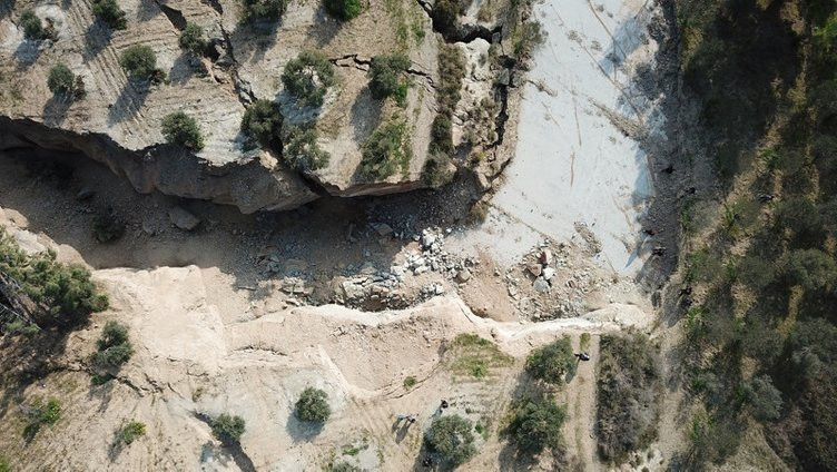 Depremin şiddetini gösteren yeni görüntüler: Sanki atom bombası düştü!