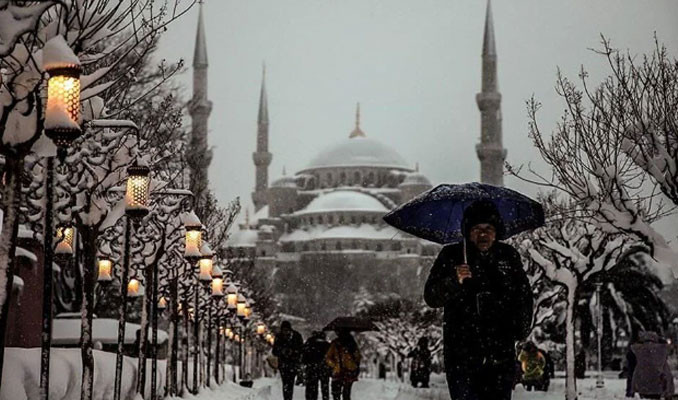 İstanbul'a kar uyarısı