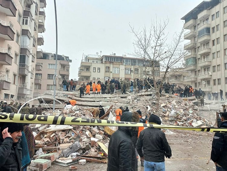 Depremden çok acı görüntüler!