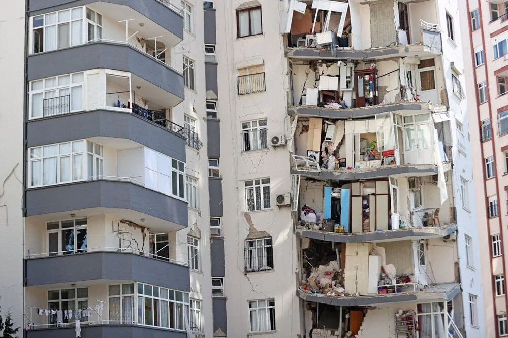 Güçlendirilen kolon son depremde ayakta tuttu!