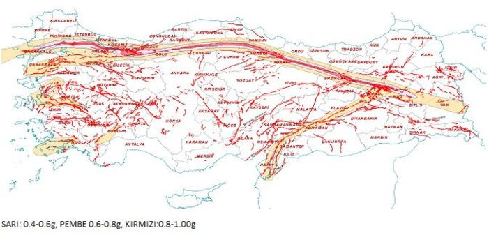 Uzman isim açıkladı: İşte Türkiye'nin ilçe ilçe 'Pik Zemin İvmesi'