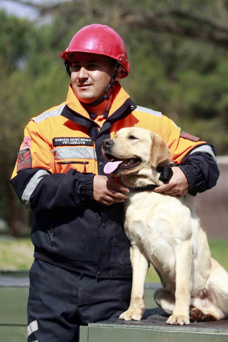 TSK’nın arama köpekleri 78 kişiyi kurtardı; 'sessiz kahramanlar' madalya ile ödüllendirildi