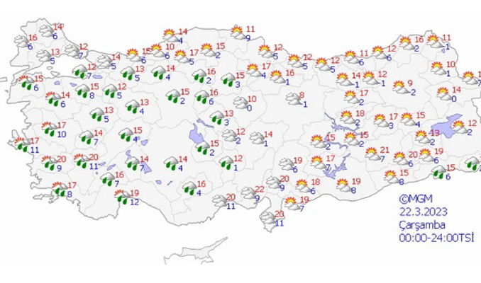 Meteoroloji açıkladı! Sıcaklar artacak