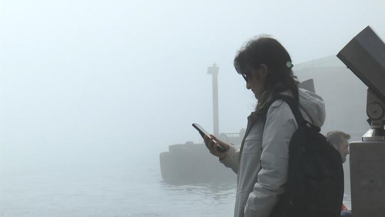 Gemi trafiği durdu: İstanbul Boğazı'nda sis!