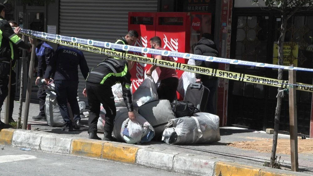 Bahçelievler'de binanın kolonları patladı: 10 dakika eşya izni!