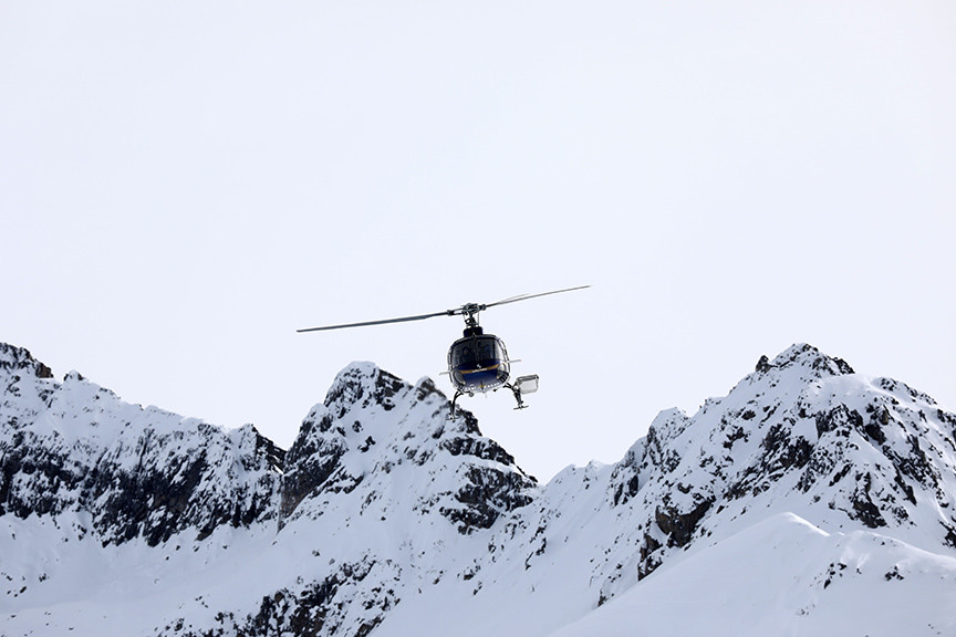 Kaçkar Dağları'nda heliski sezonu sona erdi