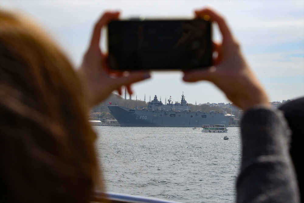 İstanbul Boğazı'nda 'Anadolu' gururu