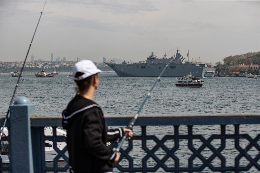 İstanbul Boğazı'nda 'Anadolu' gururu