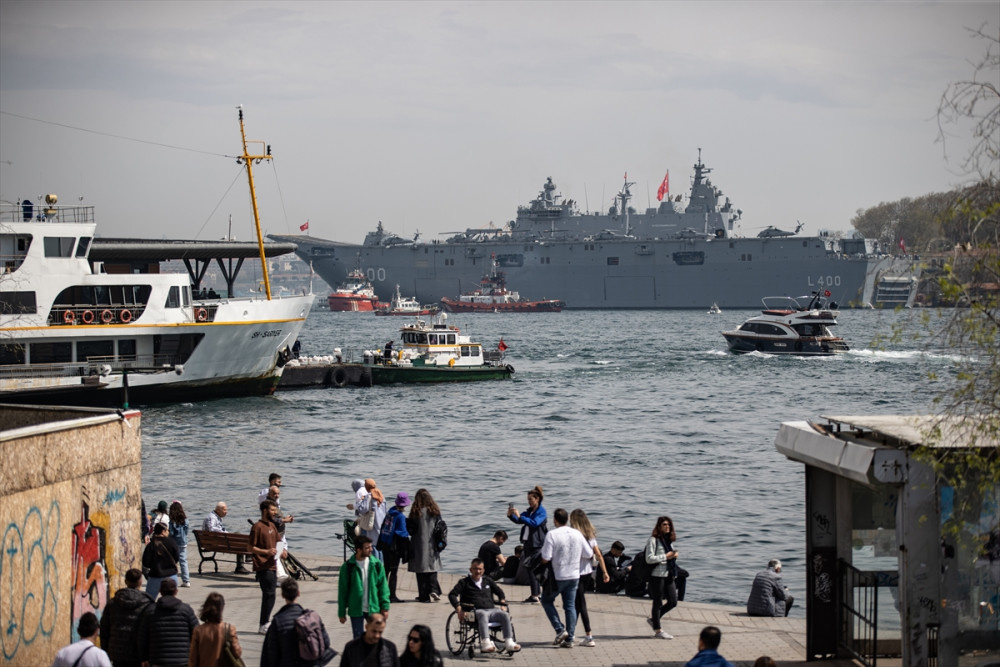 İstanbul Boğazı'nda 'Anadolu' gururu