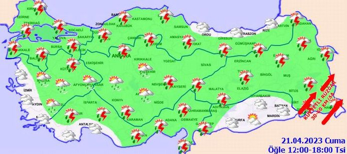 Meteoroloji'den 'sağanak' uyarısı: 7 bölgede alarm verildi!