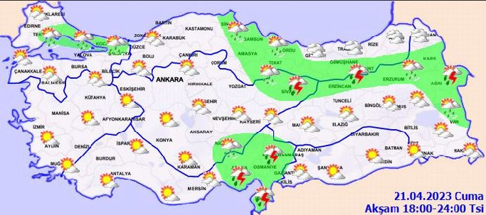 Meteoroloji'den 'sağanak' uyarısı: 7 bölgede alarm verildi!