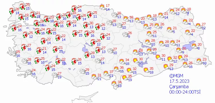 Meteoroloji'den günlerce sürecek sağanak uyarısı!