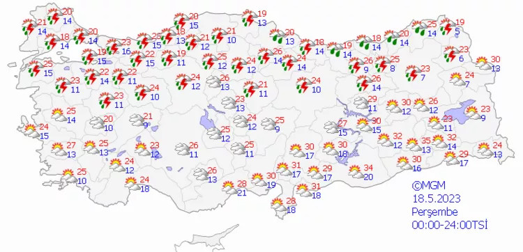 Meteoroloji'den günlerce sürecek sağanak uyarısı!