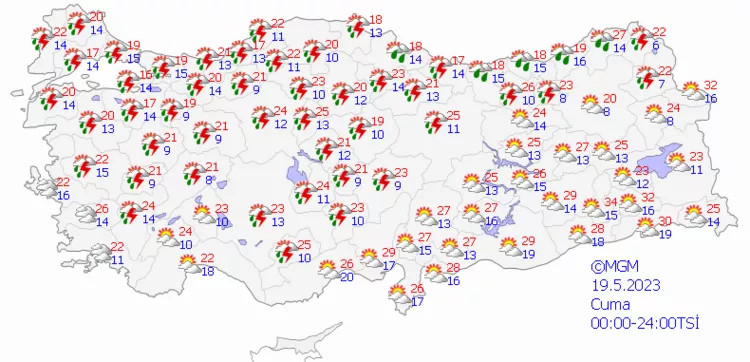 Meteoroloji'den günlerce sürecek sağanak uyarısı!