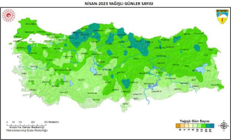 Yağışlar güldürdü: Kuraklık haritası siyahtan yeşile döndü!