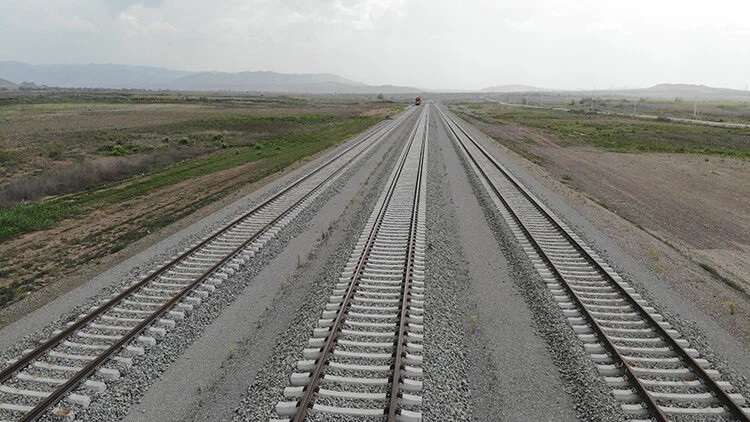 Zengezur Koridoru'nda demir yolu inşaatı tam gaz