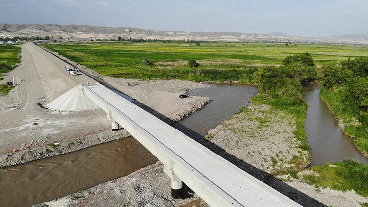 Zengezur Koridoru'nda demir yolu inşaatı tam gaz