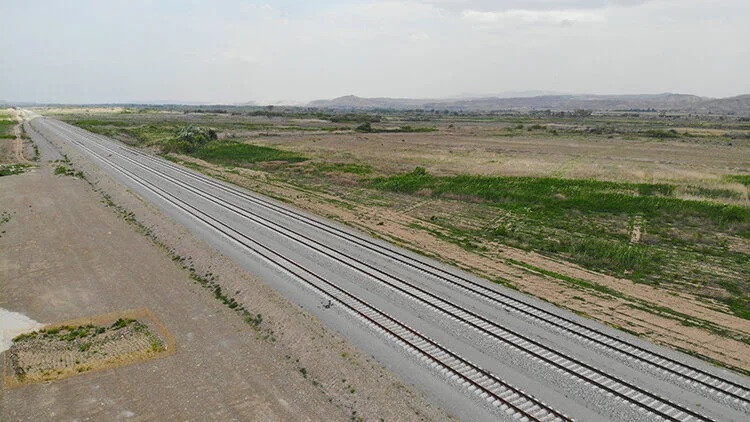 Zengezur Koridoru'nda demir yolu inşaatı tam gaz