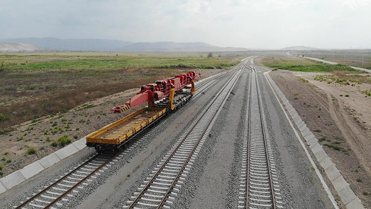 Zengezur Koridoru'nda demir yolu inşaatı tam gaz