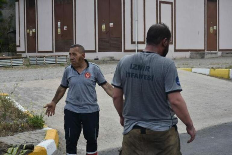 İzmir'deki Bayraklı Tüneli'nde yangın çıktı