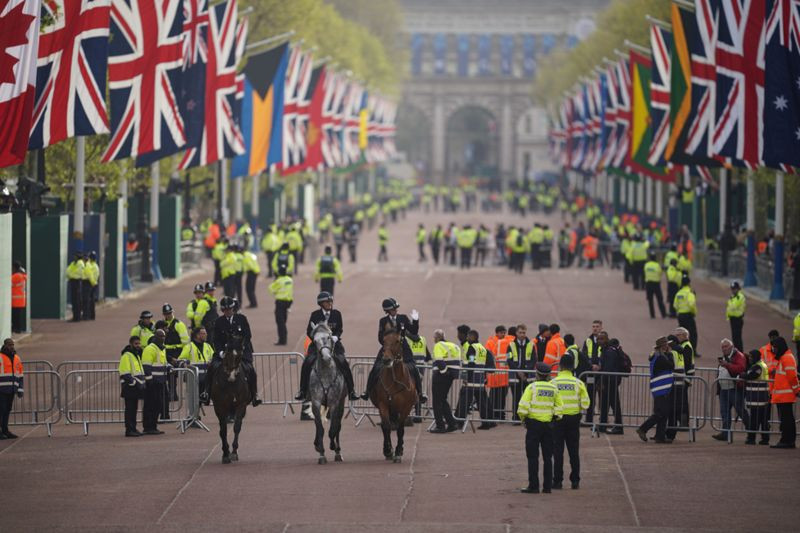 Londra'daki tarihi törenden muhteşem kareler