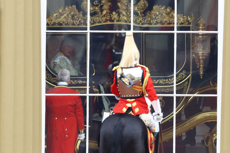 Londra'daki tarihi törenden muhteşem kareler